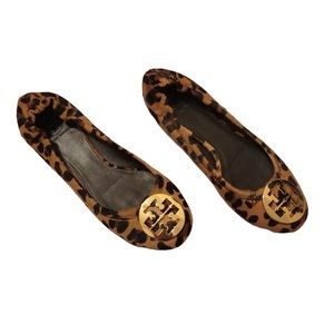 Tory Burch Leopard Ballet Flats
